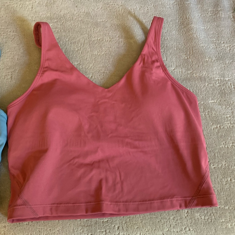 2 work out bras/shirt. Comes with padding for extra support. super cute!